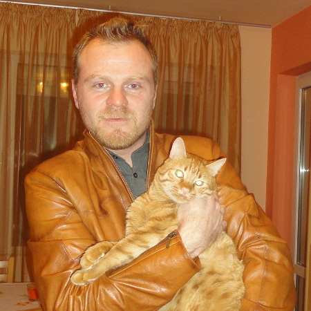 Иво със своя близнак Анди Мъри